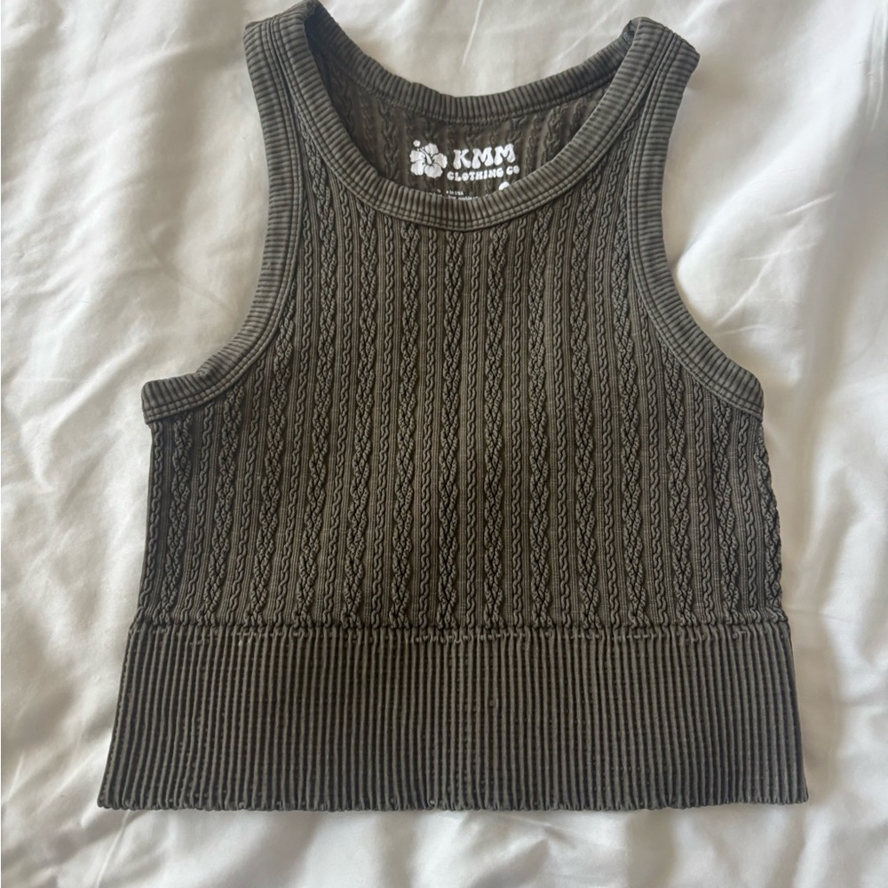 KMM One size Cropped Tank